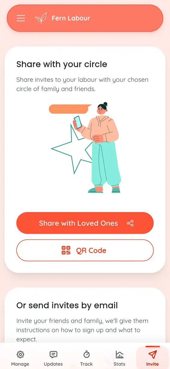 Multi-channel notification settings showing SMS, email and WhatsApp options